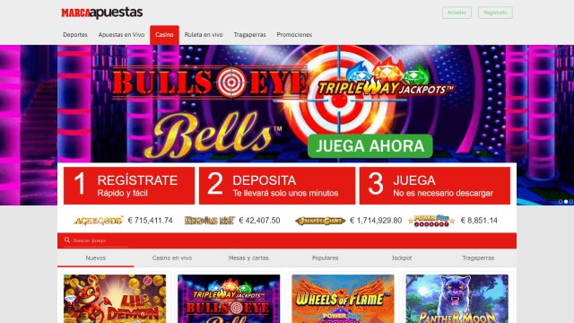 MARCA Apuestas Casino screenshot 1